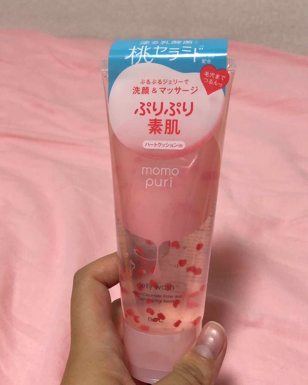 潤いジェリー洗顔/ももぷり/洗顔フォームを使ったクチコミ(1枚目)