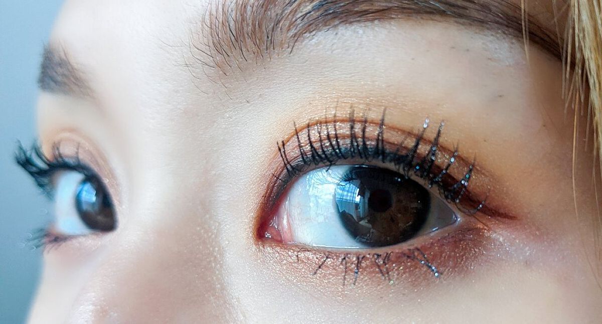 パーマネントグリッター マスカラ 102 シルバー/FASIO/マスカラを使ったクチコミ（1枚目）