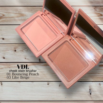 チークステイン ブラッシャー/VDL/パウダーチークを使ったクチコミ(2枚目)