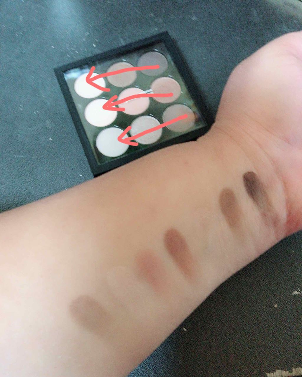 スモール アイシャドウ×9 ローズ タイムズ ナイン/M・A・C/アイシャドウパレットを使ったクチコミ（2枚目）