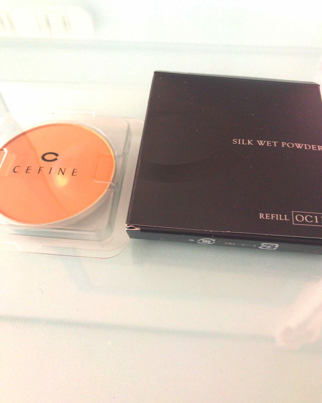 シルクウェットパウダー/セフィーヌ/パウダーファンデーションを使ったクチコミ（2枚目）