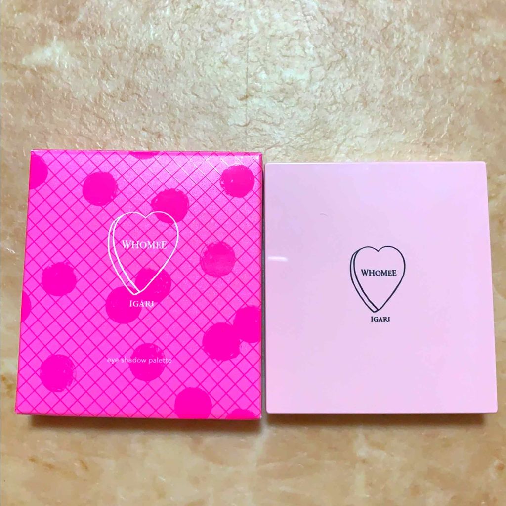 フーミー アイシャドウパレット/WHOMEE/アイシャドウパレットを使ったクチコミ（2枚目）