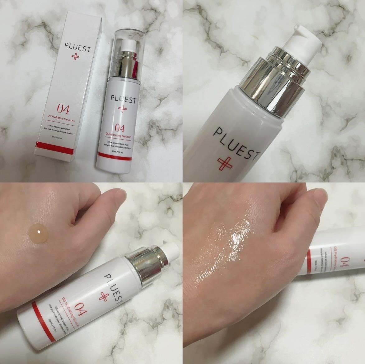 OG Hydrating Serum R+（OGハイドレーティングセラムRプラス）/PLUEST/美容液を使ったクチコミ（2枚目）