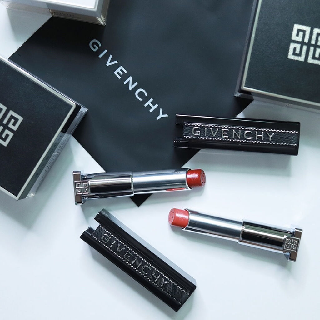 ランテルディ・リップスティック No.316 ワイルド・ヴァーミリオン/GIVENCHY/口紅を使ったクチコミ（2枚目）