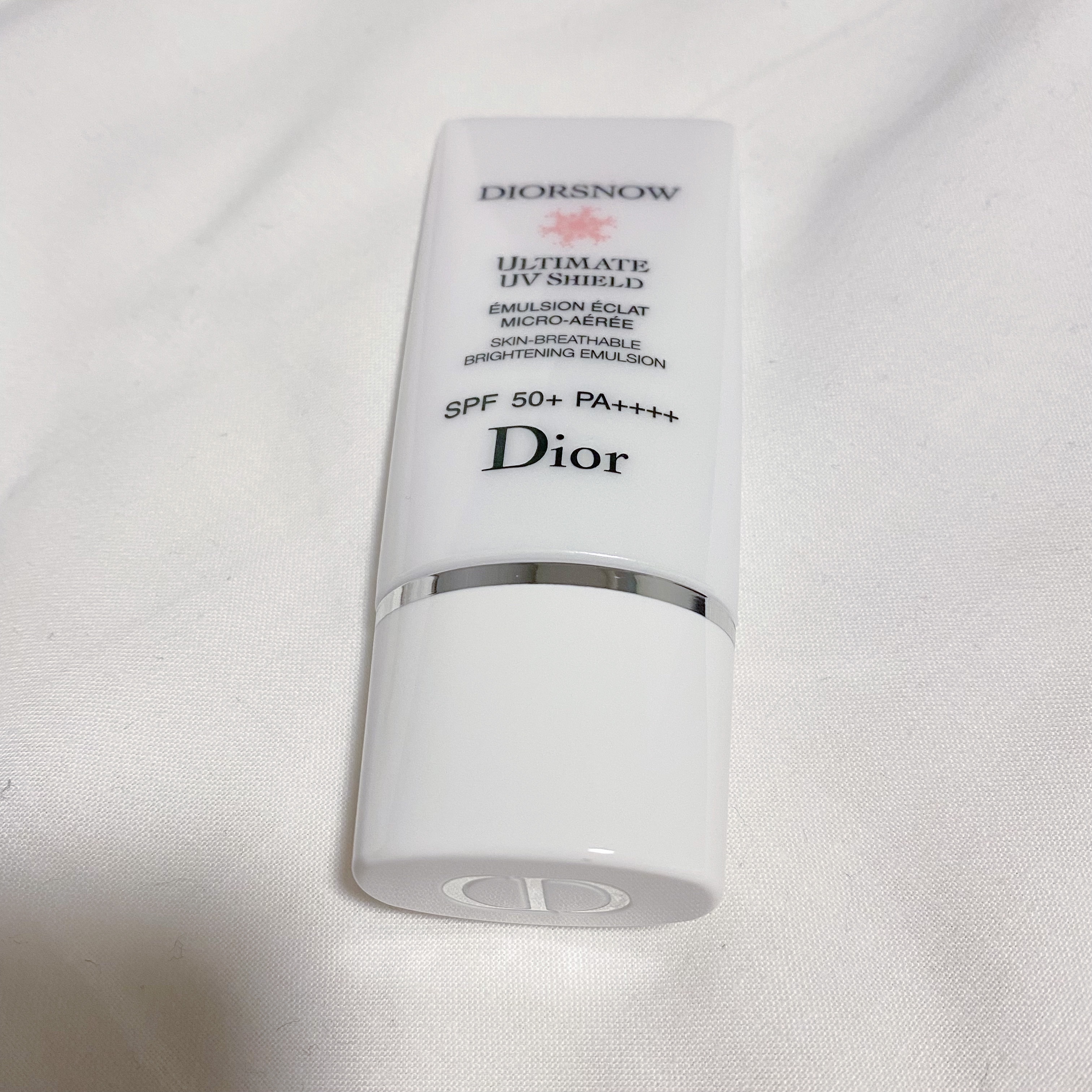 【旧】スノー アルティメット ＵＶシールド 50＋/Dior/日焼け止めミルクを使ったクチコミ（1枚目）