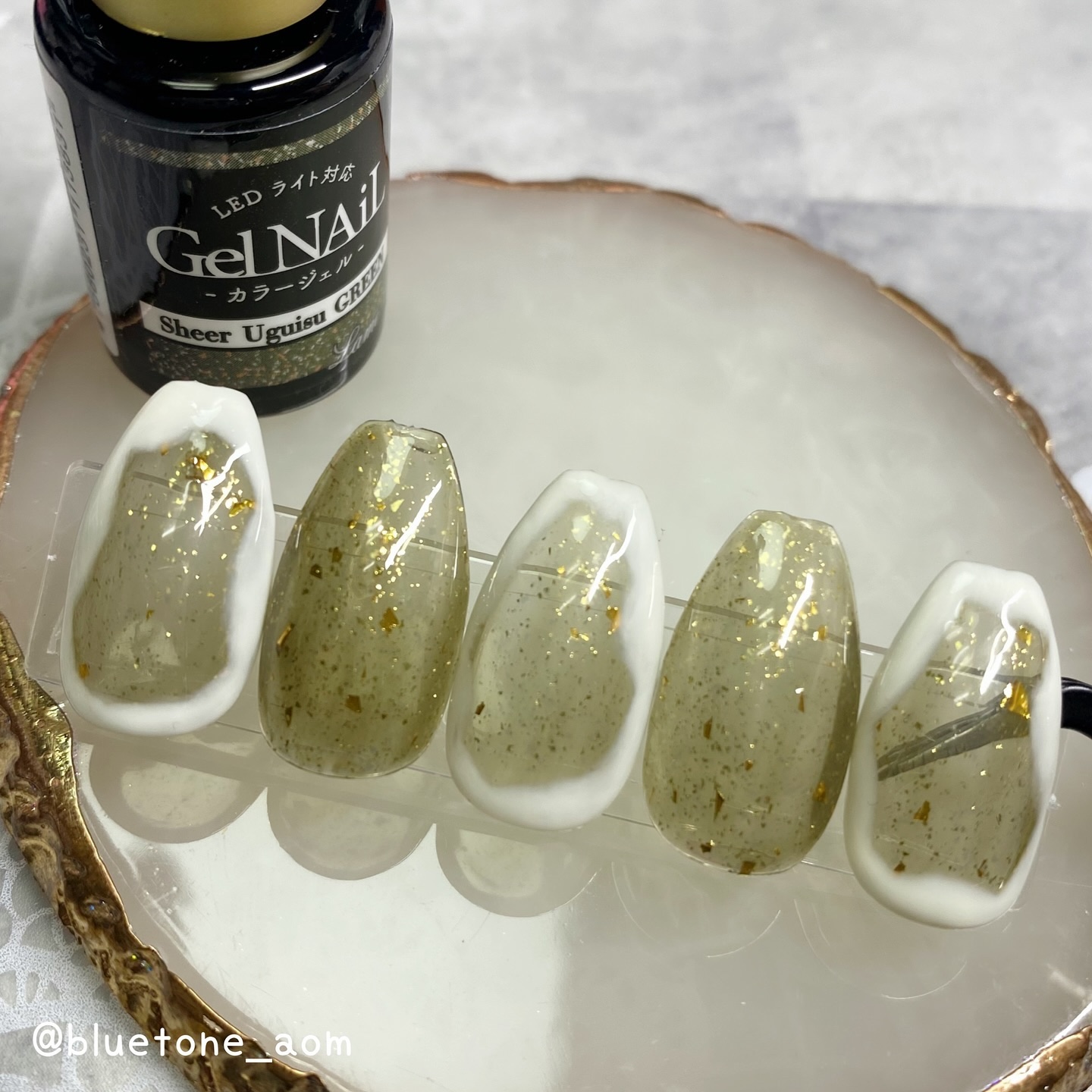 ジェルネイル（ライト対応）/セリア/ジェルネイルを使ったクチコミ（2枚目）