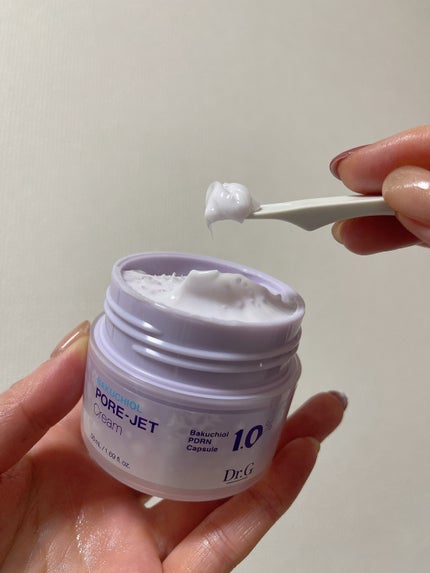 ドクタージー バクチオールポアジェットクリーム/Dr.G/フェイスクリームを使ったクチコミ(1枚目)