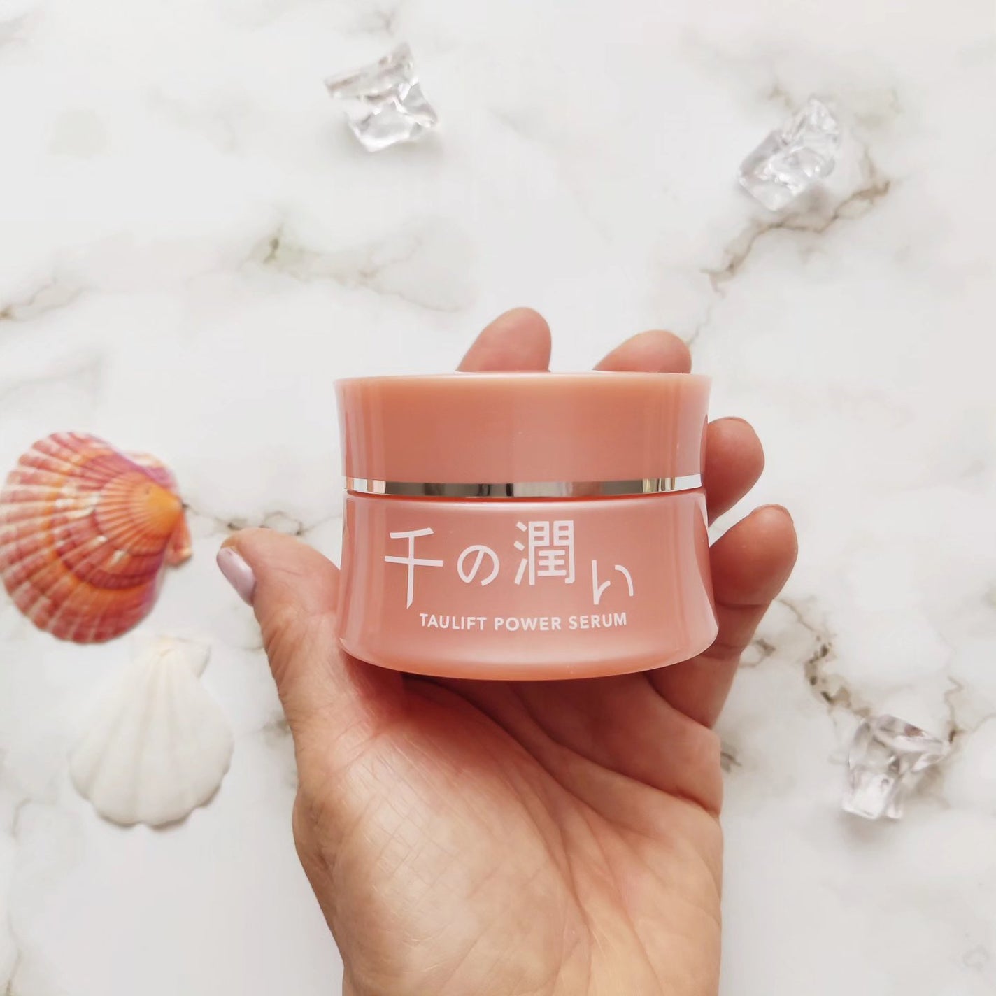 タウリフトパワーセラム/千の潤い/美容液を使ったクチコミ(2枚目)
