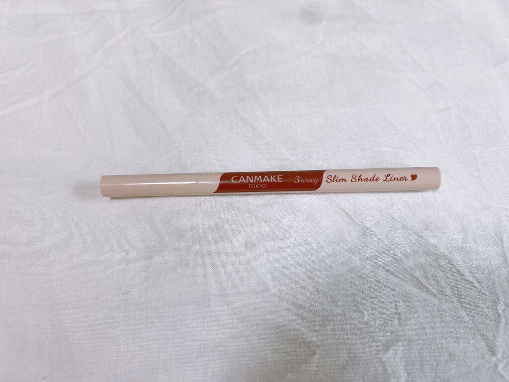 3wayスリムシェードライナー/キャンメイク/リキッドアイライナーを使ったクチコミ(1枚目)