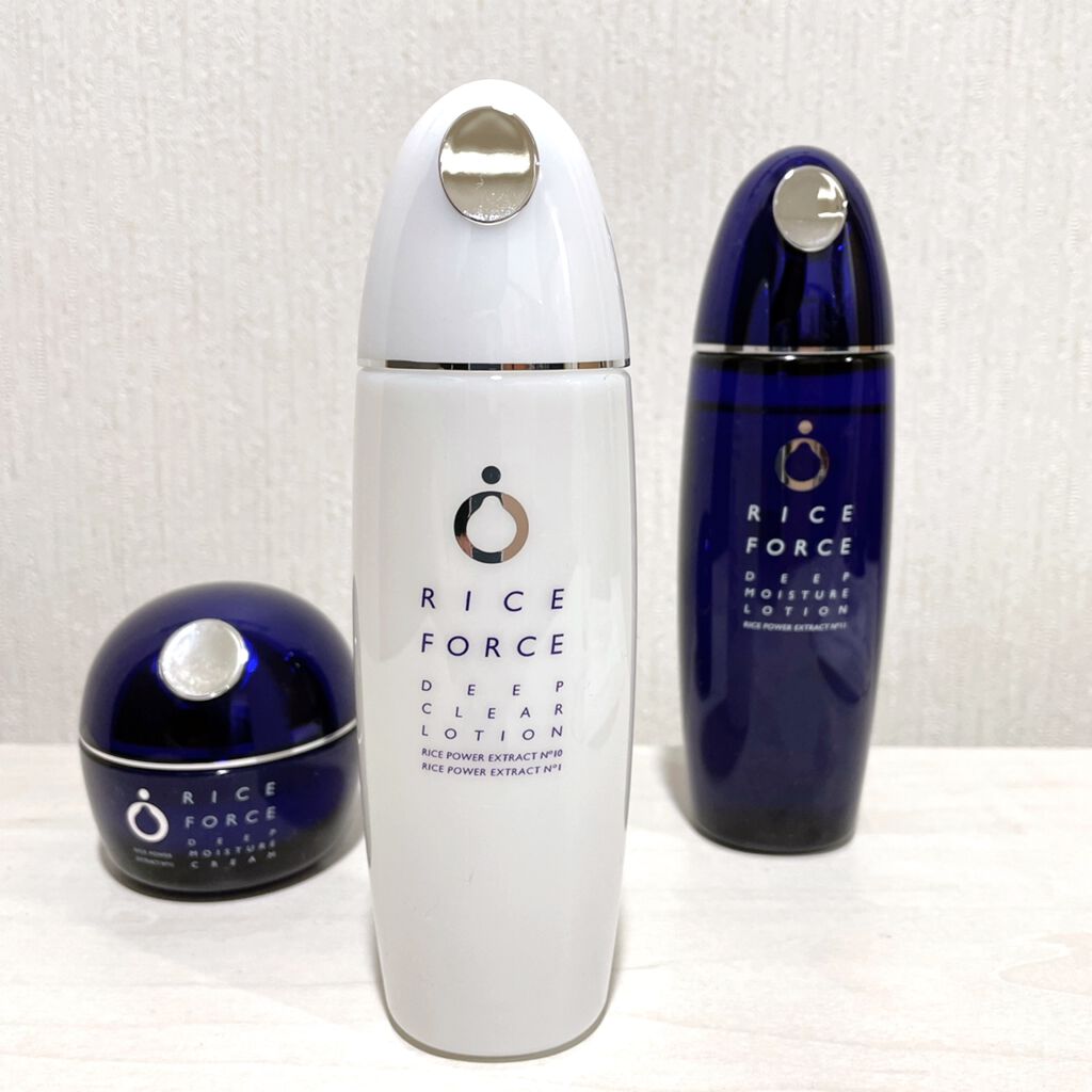 ディープクリアローション/ライスフォース/ブースター・導入液を使ったクチコミ(1枚目)