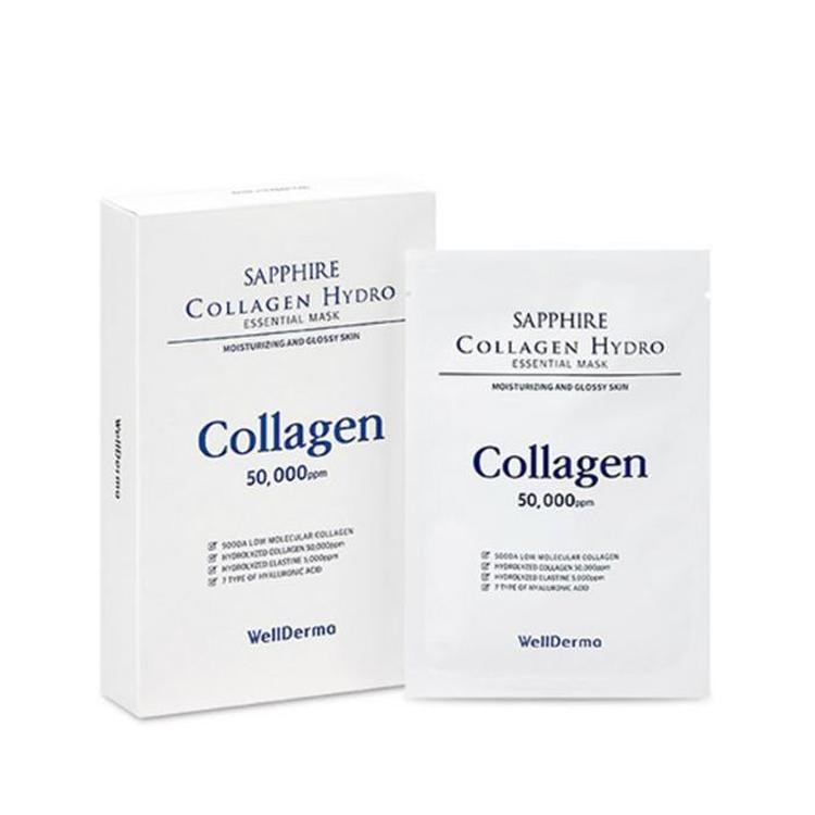 サファイア コラーゲン ハイドロ エッセンシャル マスクパック / WellDerma