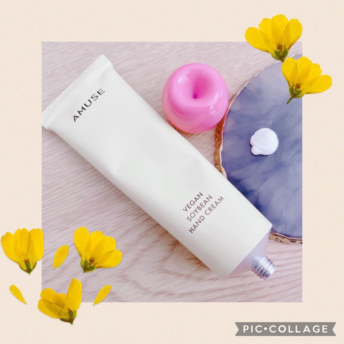 まめハンドクリーム エナジー/AMUSE/ハンドクリームを使ったクチコミ（2枚目）