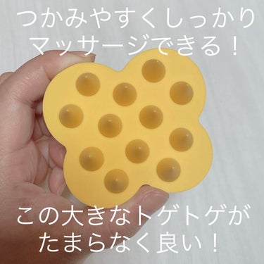 uka scalp brush kenzan medium uka store gentei shibuya yellow/uka/頭皮ケアを使ったクチコミ（2枚目）