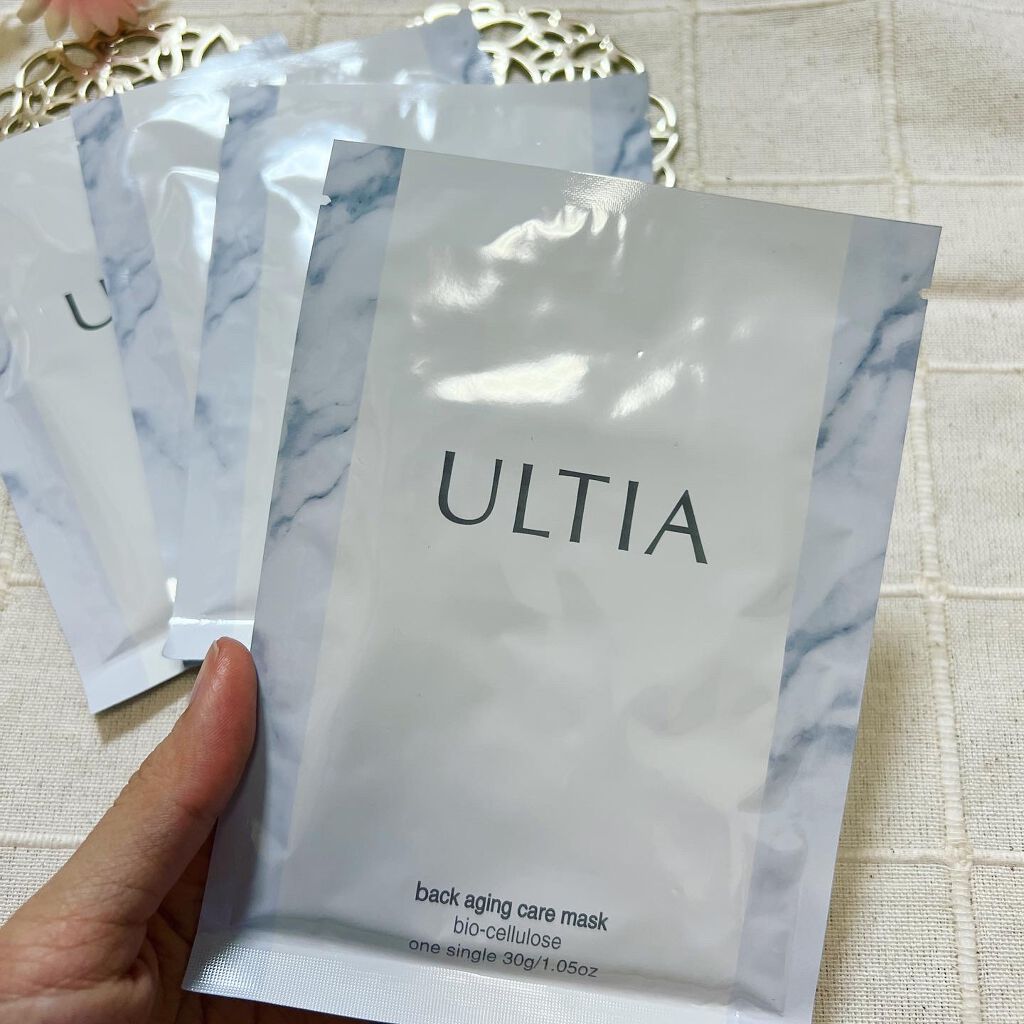 back aging care mask/ULTIA/シートマスク・パックを使ったクチコミ（2枚目）