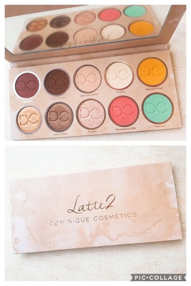 Latte 2/DOMINIQUE COSMETICS/アイシャドウパレットを使ったクチコミ（2枚目）