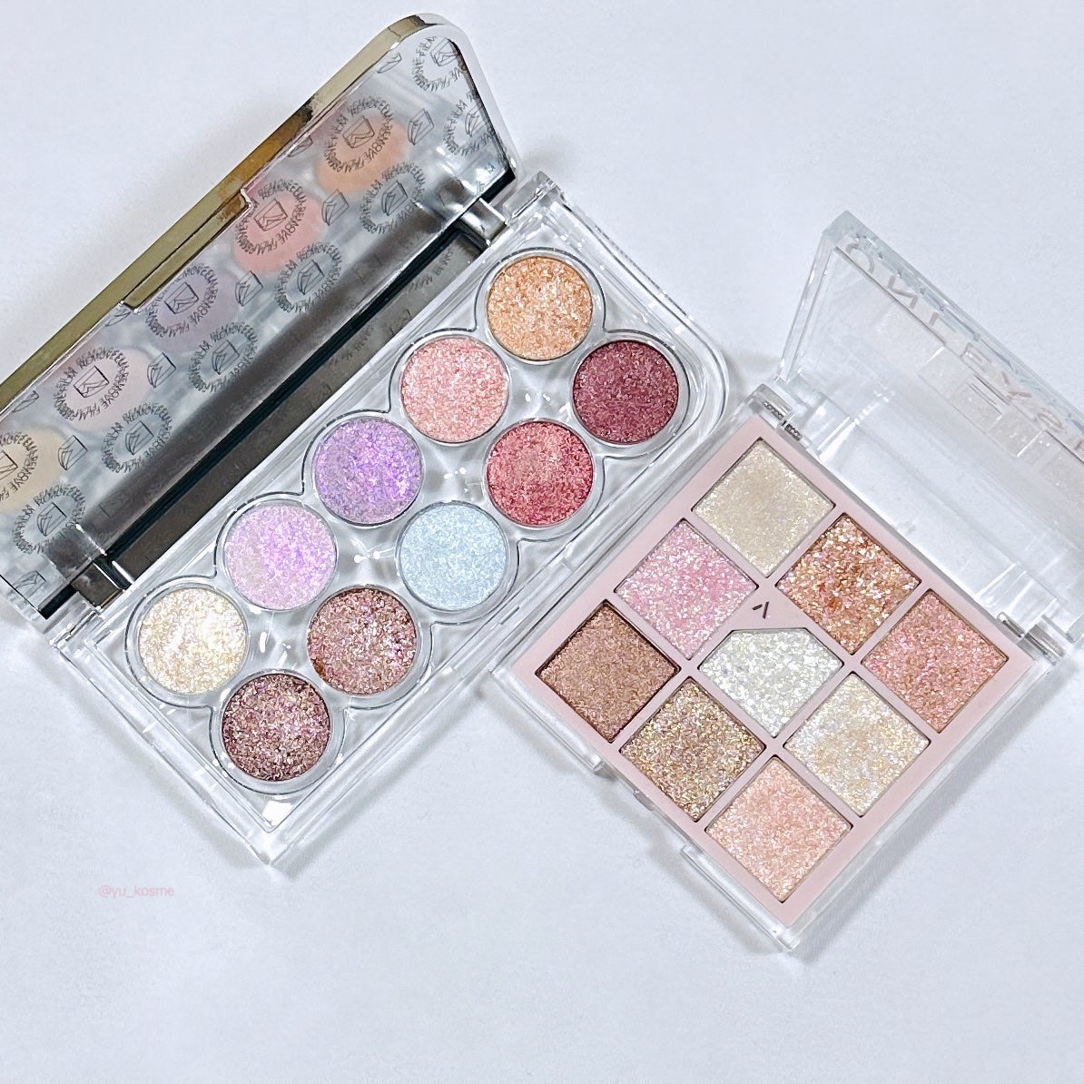 グリッターペディアアイパレット/unleashia/アイシャドウパレットを使ったクチコミ(1枚目)