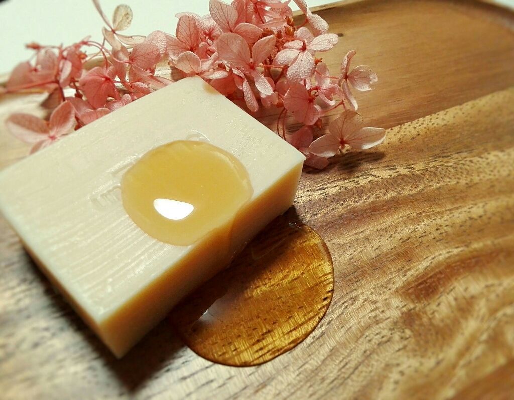 手作り洗顔石鹸 アンティアン クイーン オブ ソープ 「ラベンダーハニー」/アンティアン/洗顔石鹸を使ったクチコミ（1枚目）