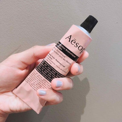 アンドラム アロマティック ハンドバーム/Aesop/ハンドクリームを使ったクチコミ(2枚目)