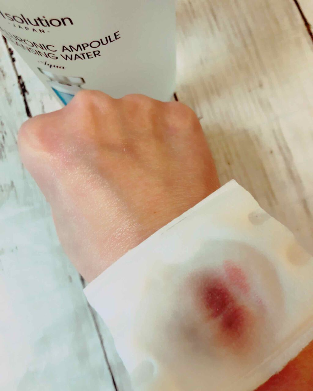 ヒアルロニック アンプルクレンジングウォーター/JMsolution/クレンジングウォーターを使ったクチコミ(3枚目)