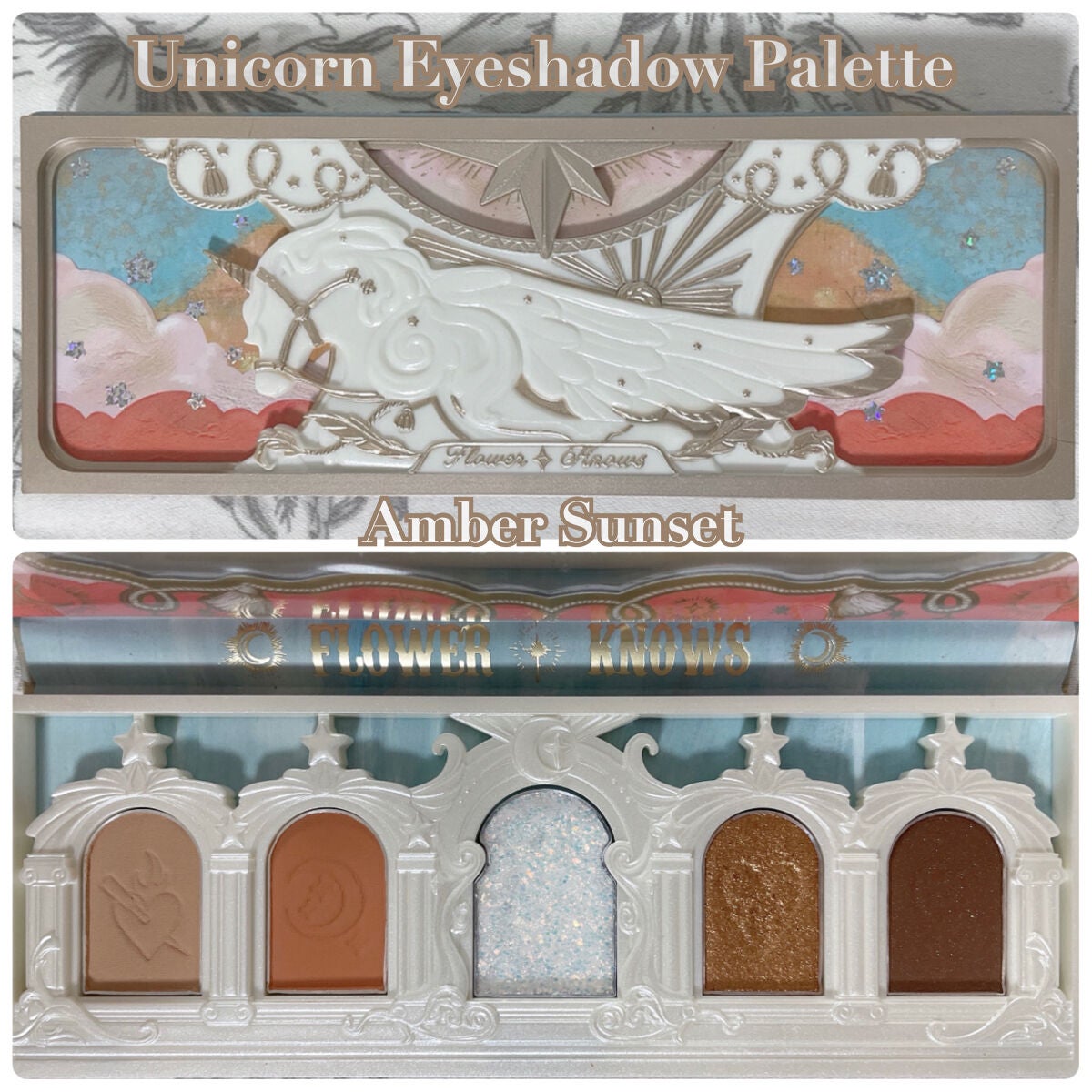 ユニコーンシリーズ アイシャドウパレット/FlowerKnows/アイシャドウパレットを使ったクチコミ(2枚目)