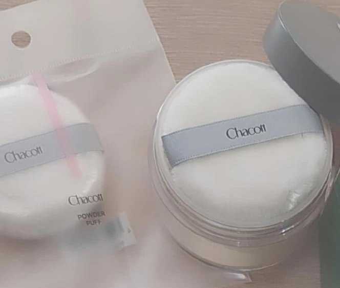 パウダーパフ(2ヶ入)/チャコット・コスメティクス/パフ・スポンジを使ったクチコミ（1枚目）
