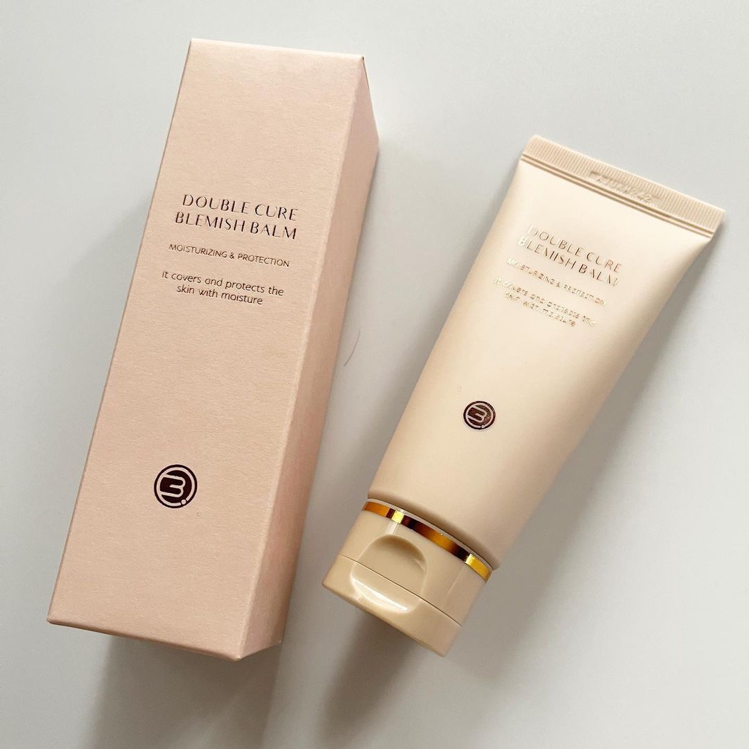 ダブルキュアブレミッシュバーム/BQCELL/BBクリームを使ったクチコミ（1枚目）