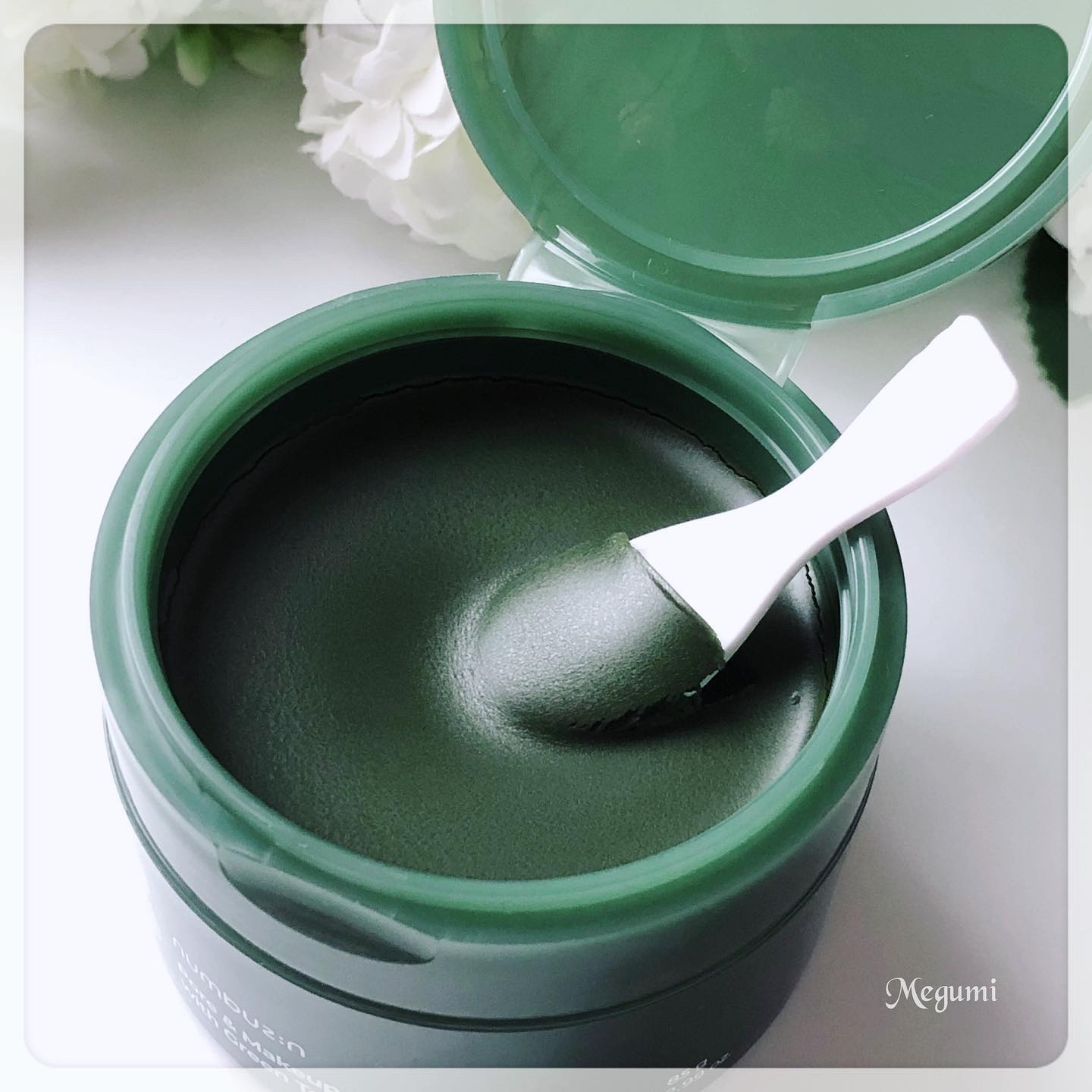 3番 緑茶炭毛穴パッククレンジングバーム/numbuzin/クレンジングバームを使ったクチコミ（2枚目）