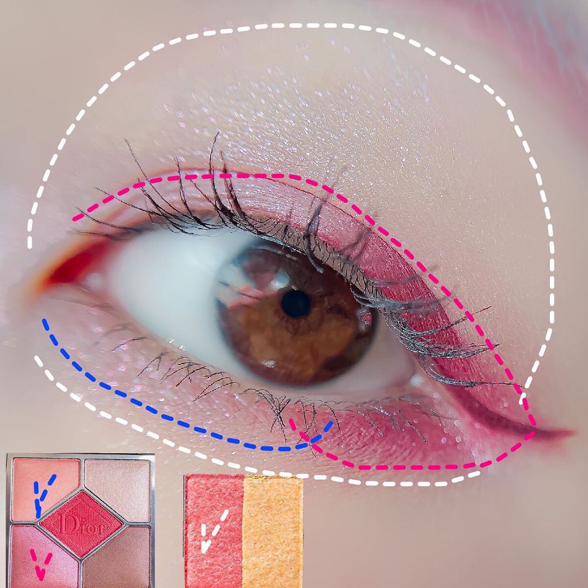 【旧】サンク クルール クチュール/Dior/アイシャドウパレットを使ったクチコミ(2枚目)