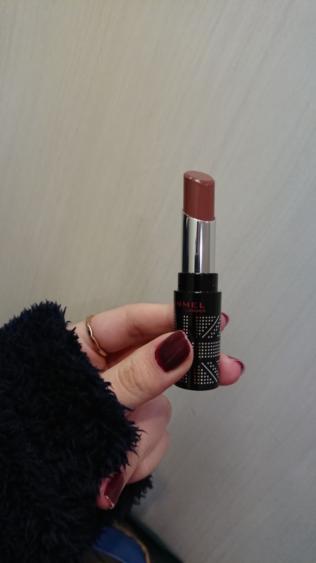 ラスティングフィニッシュ クリーミィ リップ 015 ビターブラウン/リンメル ロンドン/口紅を使ったクチコミ（1枚目）
