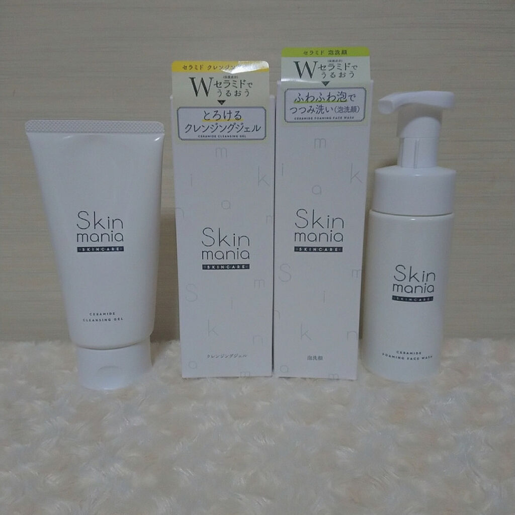 セラミド 泡洗顔/Skin mania/洗顔フォームを使ったクチコミ（1枚目）