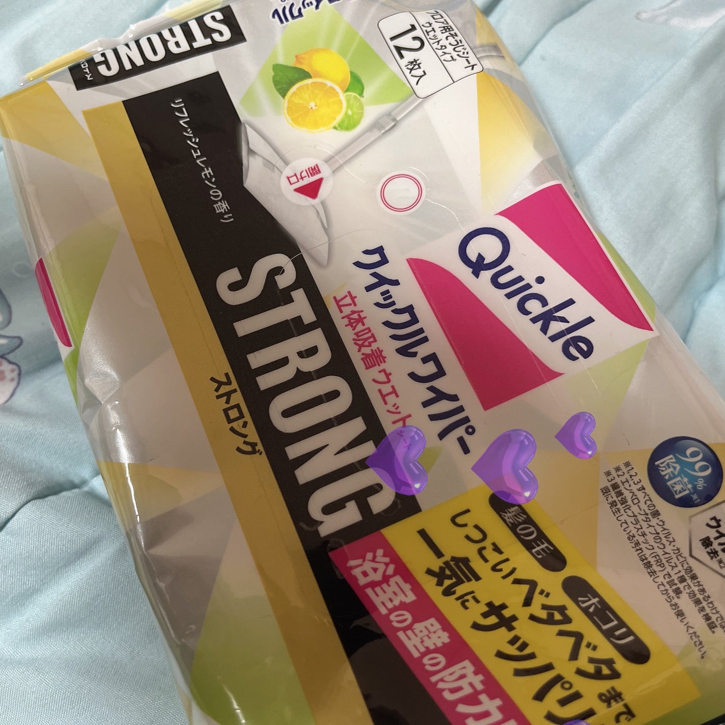 クイックルワイパー 立体吸着ウエットシート ストロング/クイックル/その他を使ったクチコミ(1枚目)