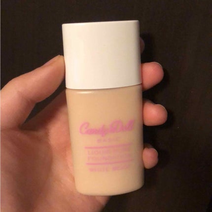 みさき on LIPS 「キャンディードールのリキッドプュアファンデーション(ホワイトベ..」(1枚目)