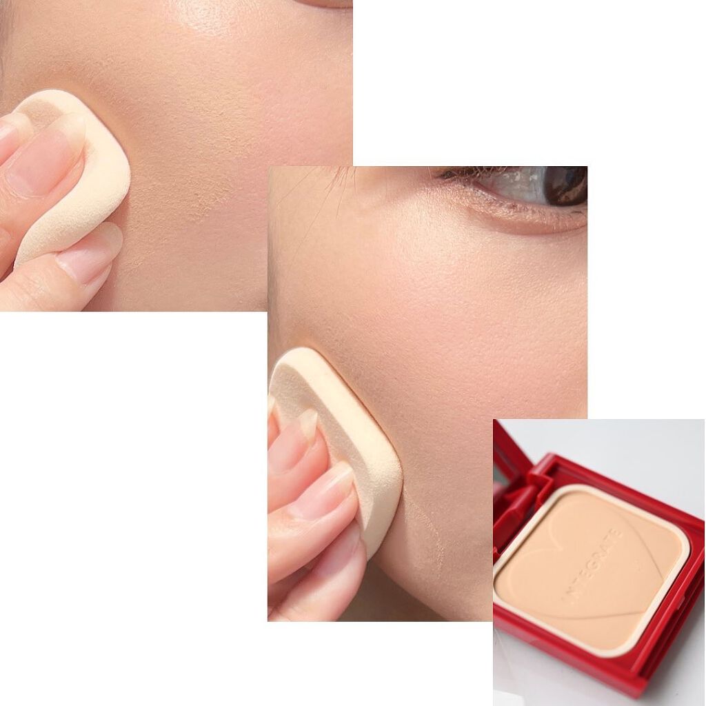 プロフィニッシュファンデーション/インテグレート/パウダーファンデーションを使ったクチコミ(8枚目)