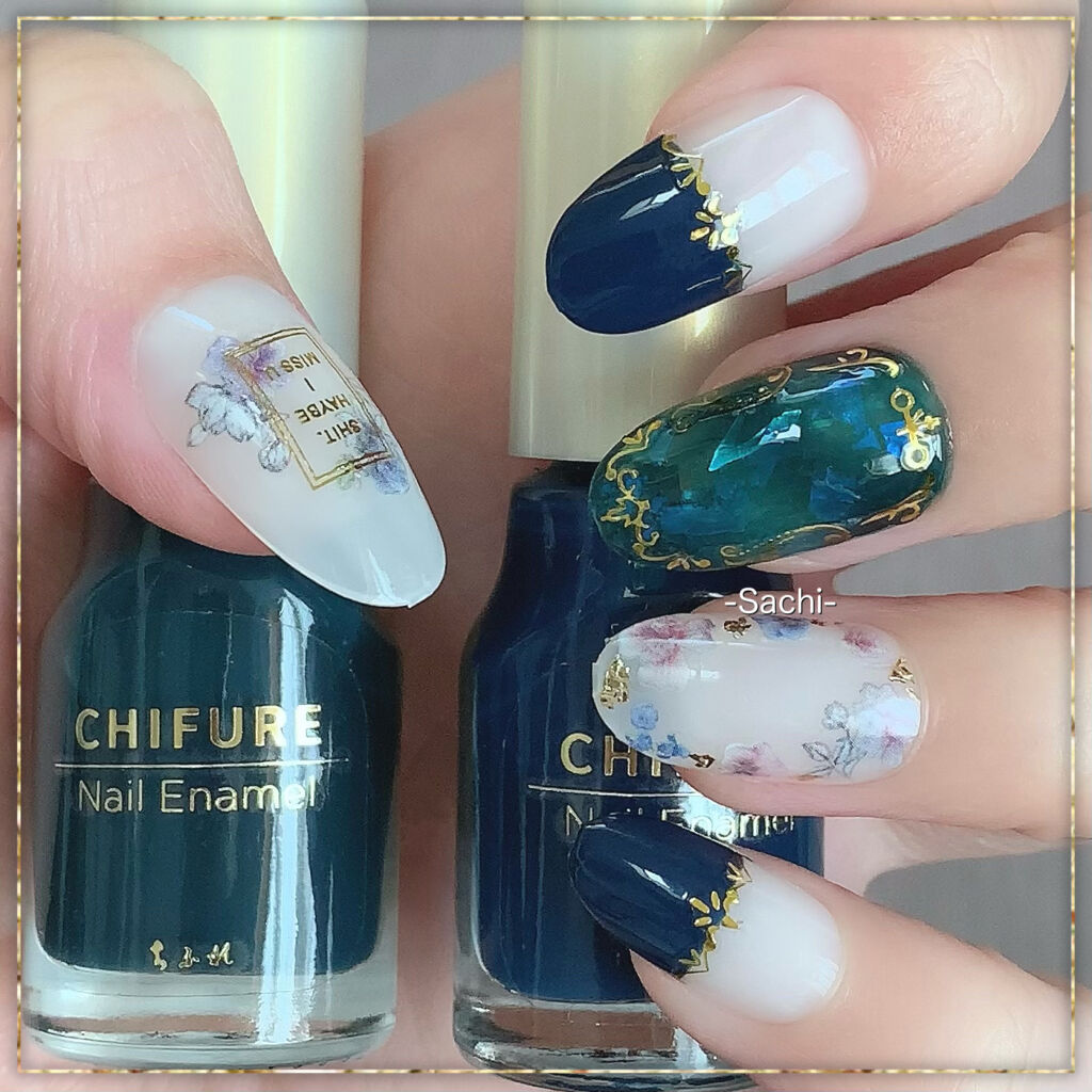 リキュールネイル ペパーミント/キャンドゥ/マニキュアを使ったクチコミ（2枚目）