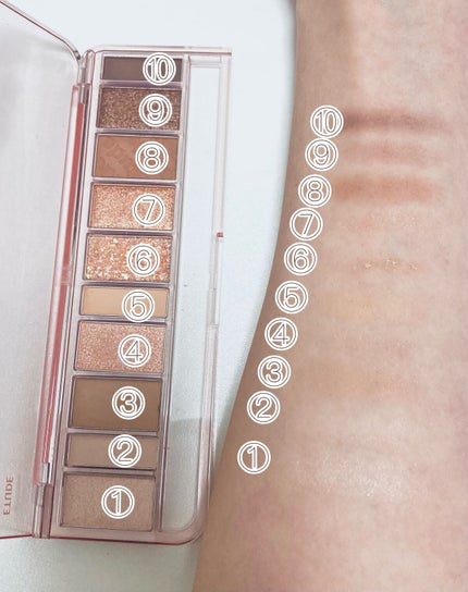 プレイカラー アイシャドウ/ETUDE/アイシャドウパレットを使ったクチコミ(2枚目)