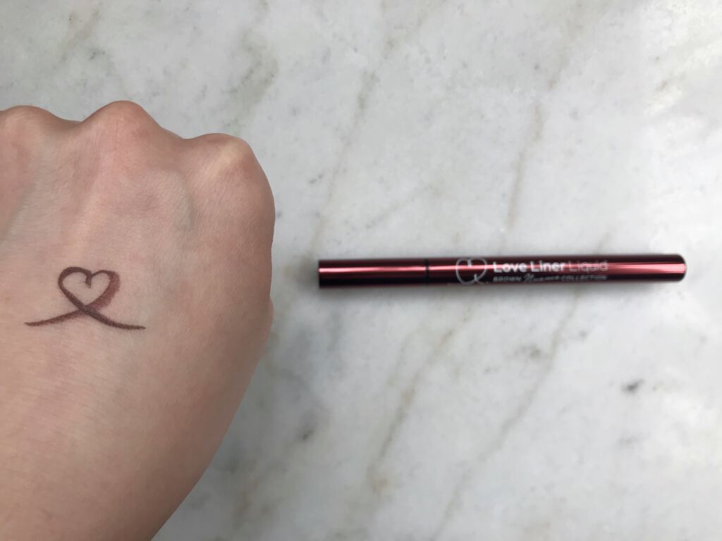 ラブ・ライナー リキッドアイライナー ブラウンニュアンスコレクション/ラブ・ライナー/リキッドアイライナーを使ったクチコミ（2枚目）