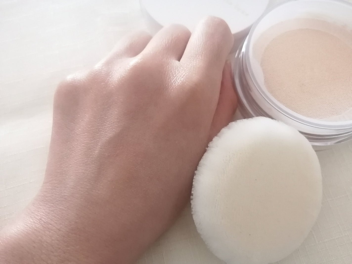 フェイスパウダー/media luxe/ルースパウダーを使ったクチコミ(6枚目)