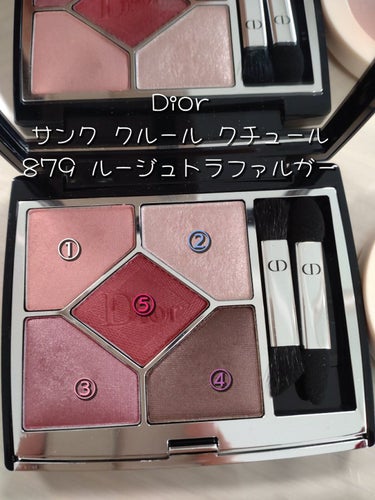 【旧】サンク クルール クチュール/Dior/アイシャドウパレットを使ったクチコミ（3枚目）