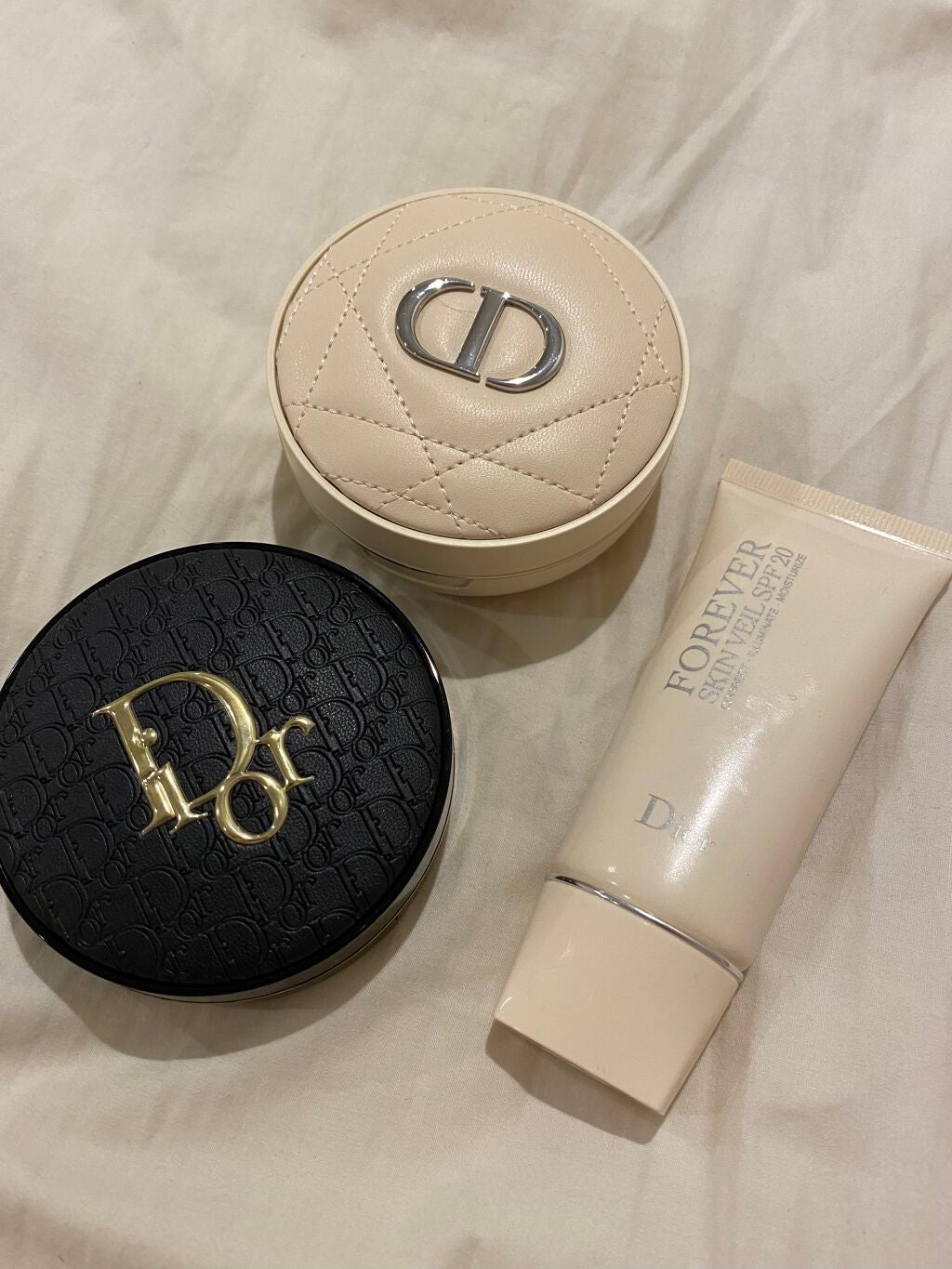 ディオールスキン フォーエヴァー クッション パウダー/Dior/ルースパウダーを使ったクチコミ(1枚目)