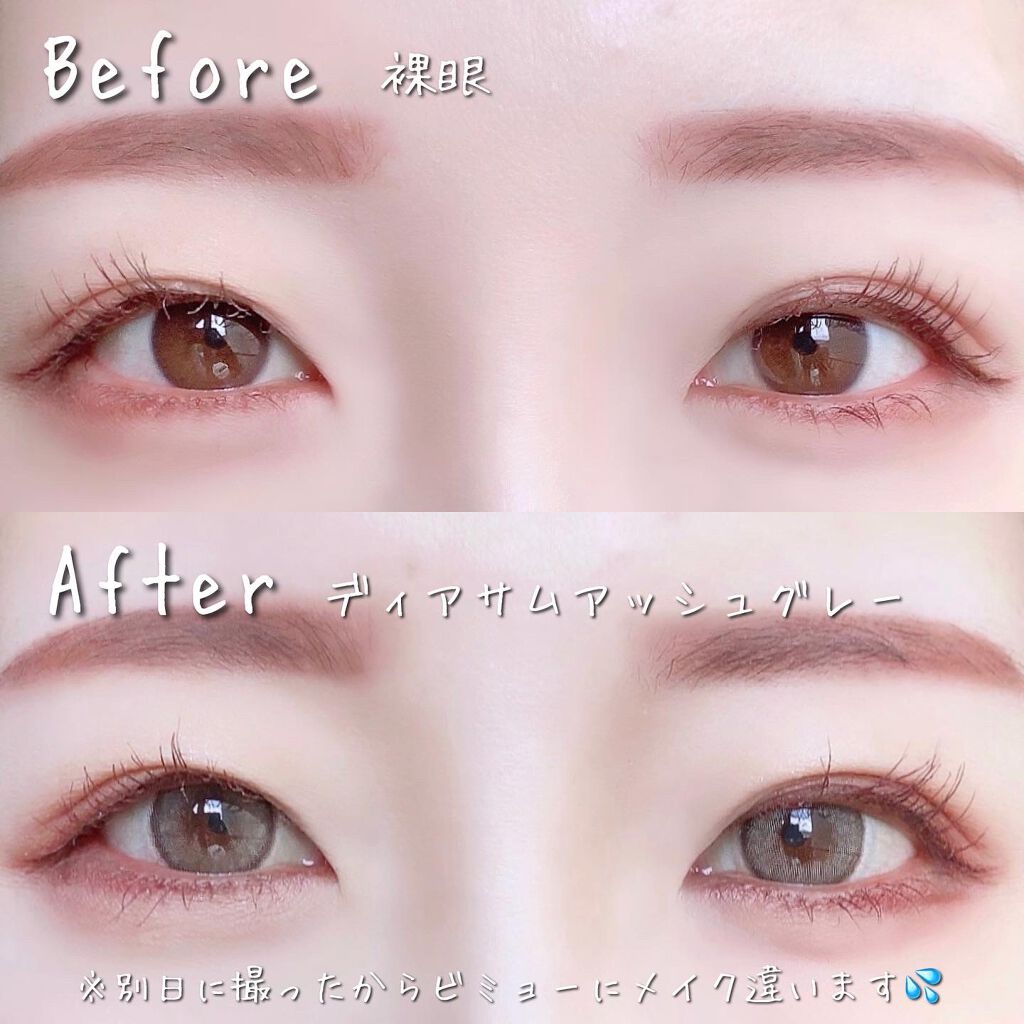 ディアサム(DearSome)/OLOLA/カラーコンタクトレンズを使ったクチコミ（3枚目）