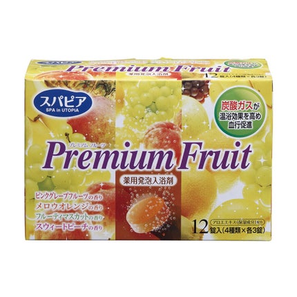 扶桑化学 スパピア 薬用発泡入浴剤 プレミアムフルーツ
