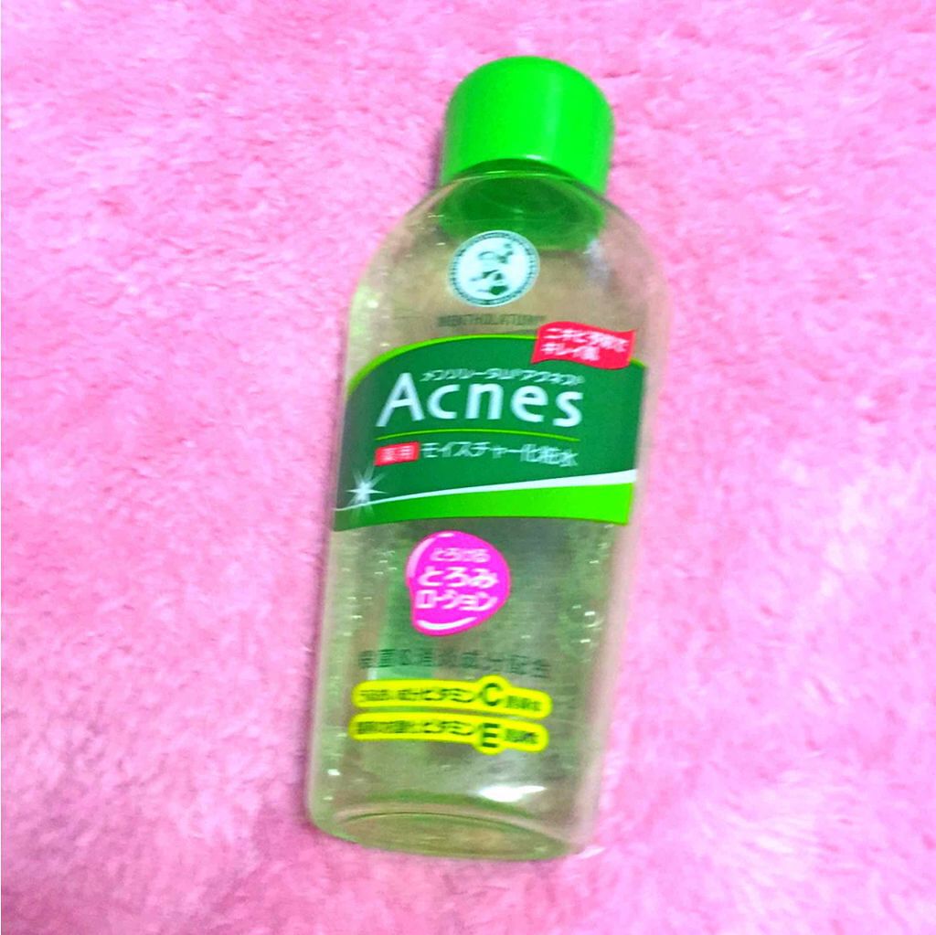 薬用モイスチャー化粧水/メンソレータム アクネス/化粧水を使ったクチコミ（1枚目）