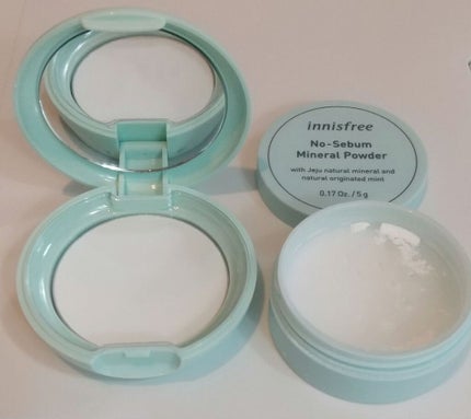 ノーセバム ミネラルパウダー/innisfree/ルースパウダーを使ったクチコミ(2枚目)