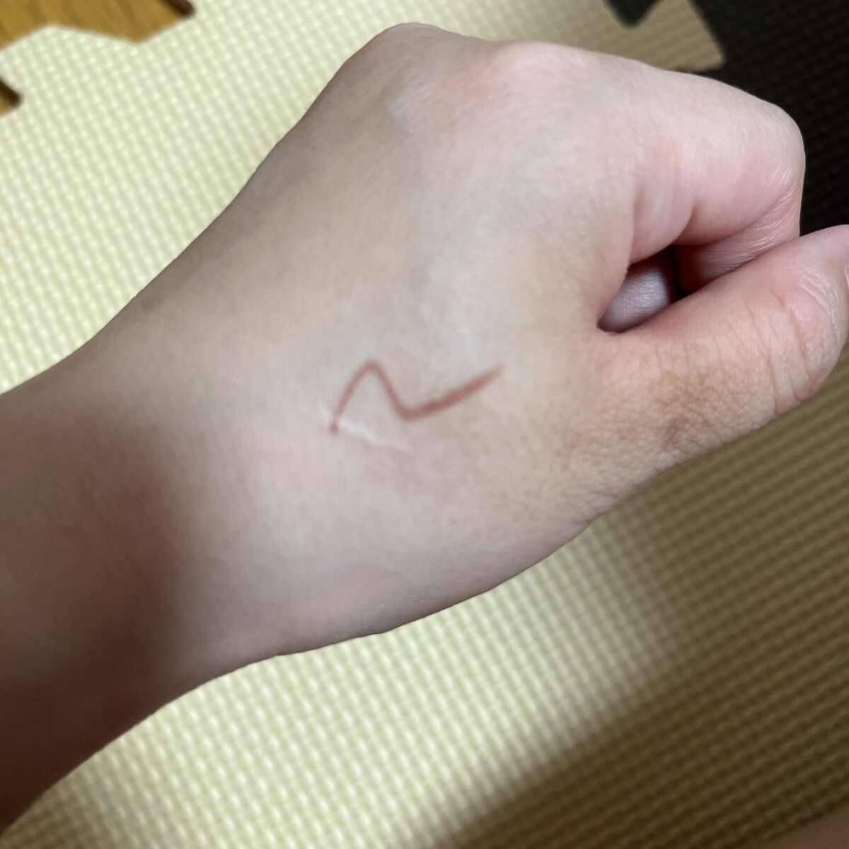 ニュアンスフル ペンシルライナー  NP03 ピンクブラウン/excel/ペンシルアイライナーを使ったクチコミ（2枚目）