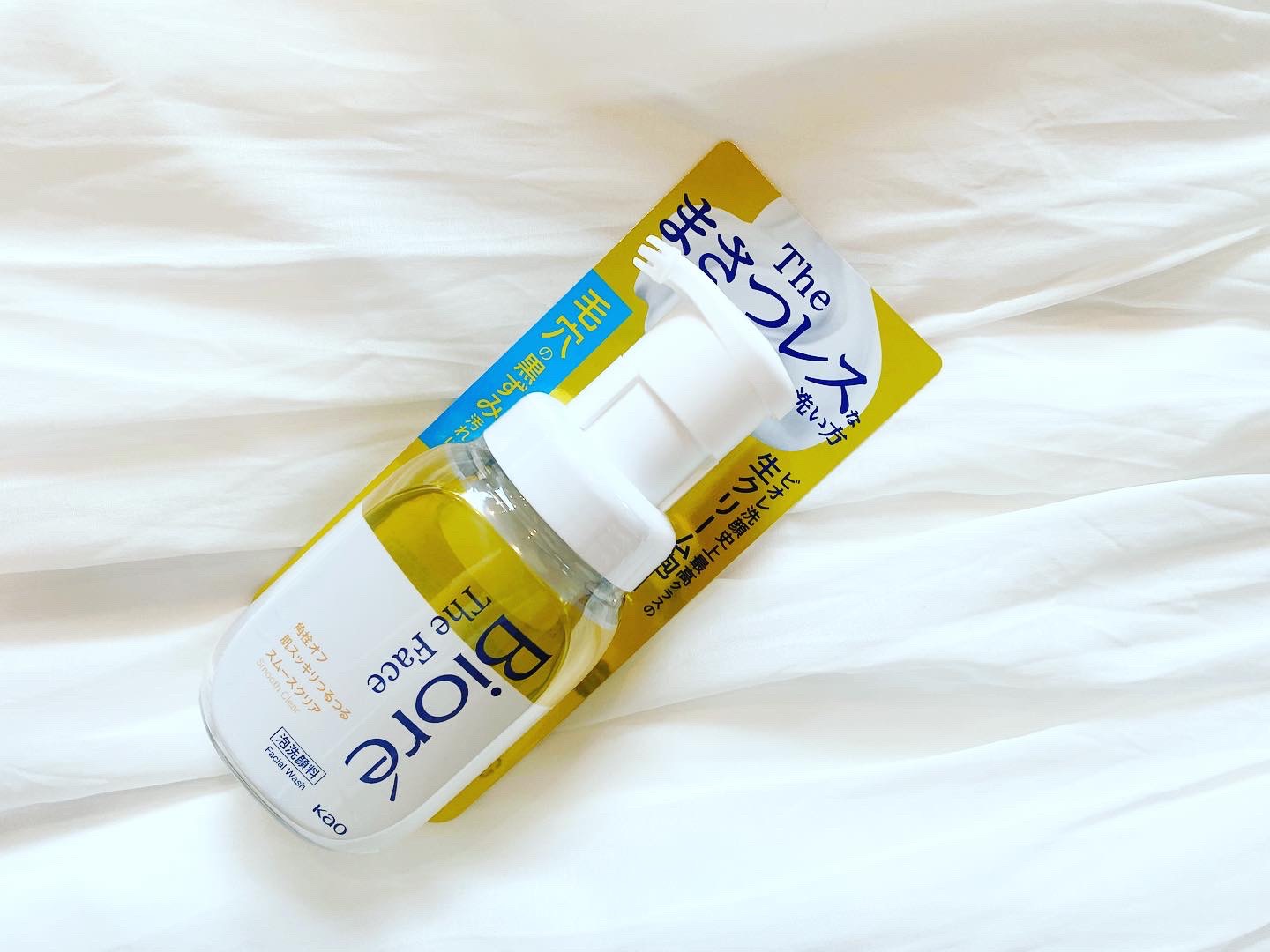 ビオレ ザフェイス 泡洗顔料 スムースクリア/ビオレ/泡洗顔を使ったクチコミ（1枚目）