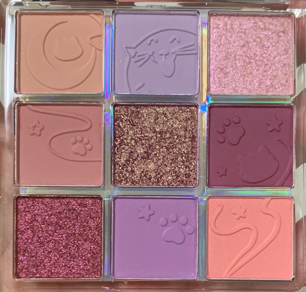 クォーツ 9色アイシャドウパレット(ドリームランドアイシャドウ)/ZEESEA/アイシャドウパレットを使ったクチコミ(2枚目)