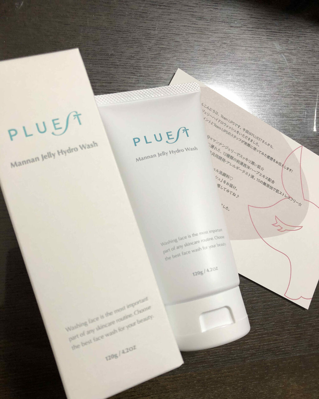 マンナンジェリーハイドロウォッシュ/PLUEST/洗顔料を使ったクチコミ（1枚目）
