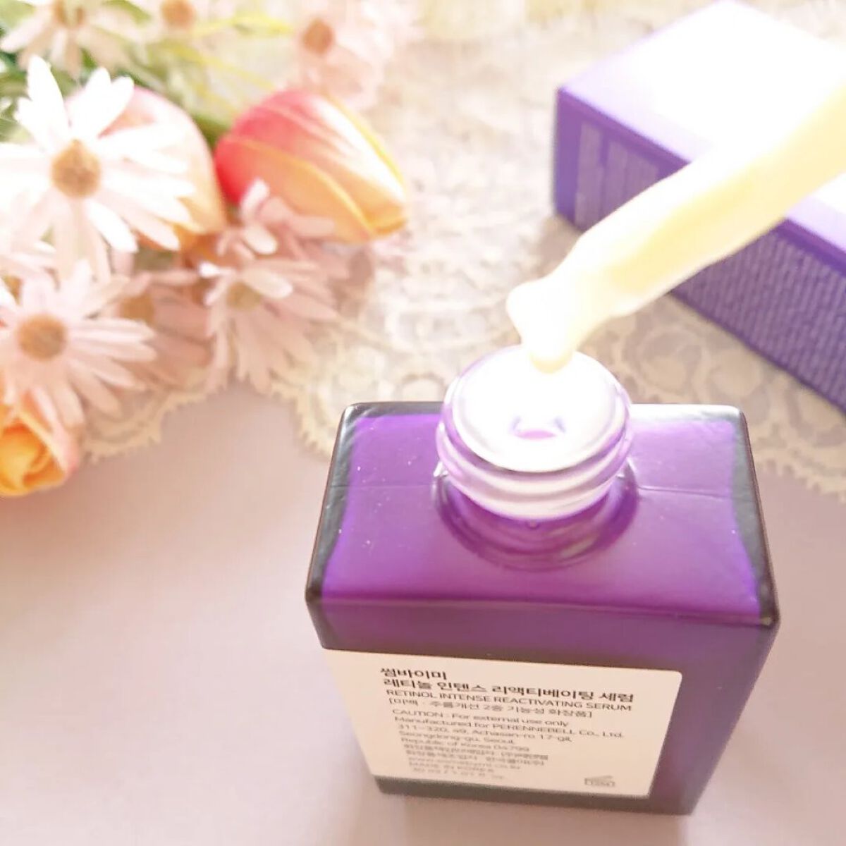 レチノールインテンスリアクティベーションセラム/SOME BY MI/美容液を使ったクチコミ（2枚目）