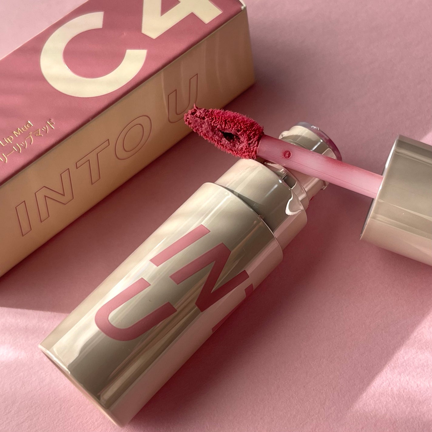 カスタマイズエアリーリップマッド/INTO U/口紅を使ったクチコミ(5枚目)