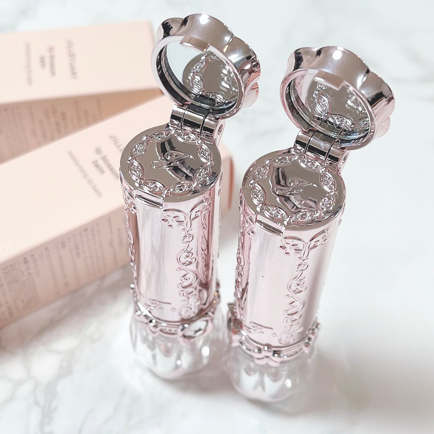 ジルスチュアート リップブロッサム バーム/JILL STUART/口紅を使ったクチコミ(7枚目)